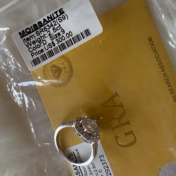 Radiant Silver Halo Ring - Picture 2 of 2